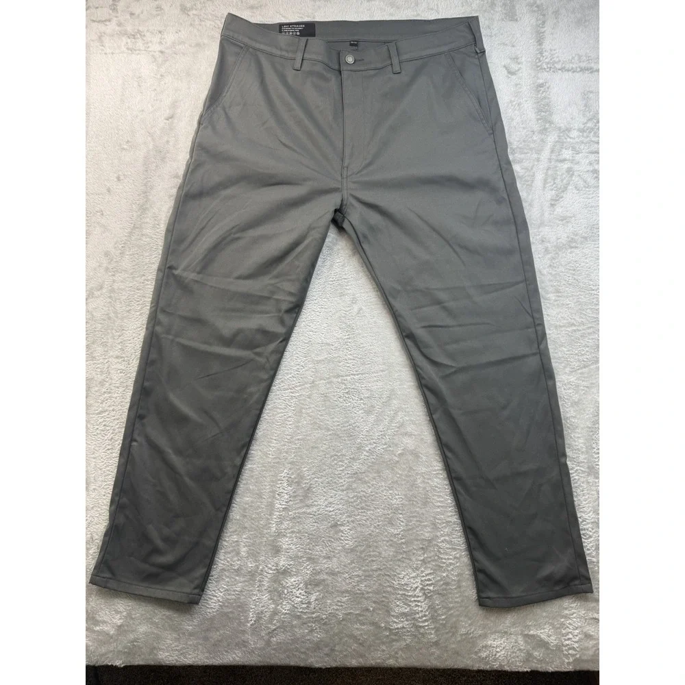 Levis‎ XX Standard Taper Chino 38x30 Grey Quick Dry Strech